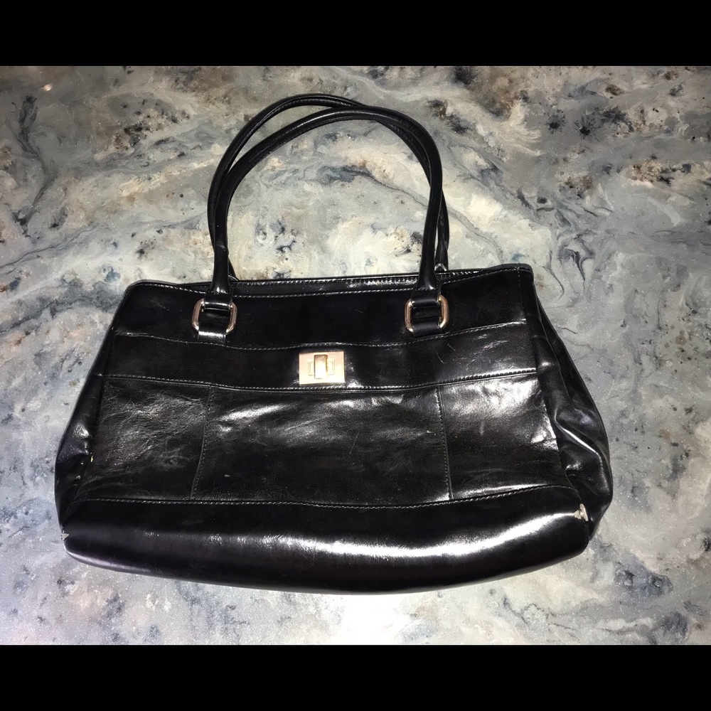 Leather Giani Bernini Handbag Like New perfect!! Authentic